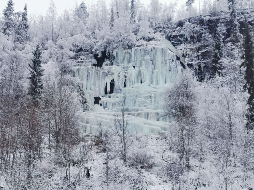 Korouoma Canyon Frozen Waterfalls Hike & Private Teepee BBQ - The 7-hour rhythm: pickup, drive, canyon time, return