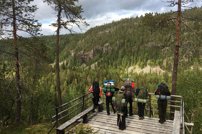 Korouoma canyon national park & frozen waterfalls with BBQ - The 5 km Korouoma loop hike, spikes, and safety around ice