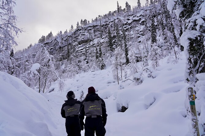 Korouoma Frozen Waterfalls Hike - Pickup, Group Size, and English Guidance, the Comfort Side of Adventure