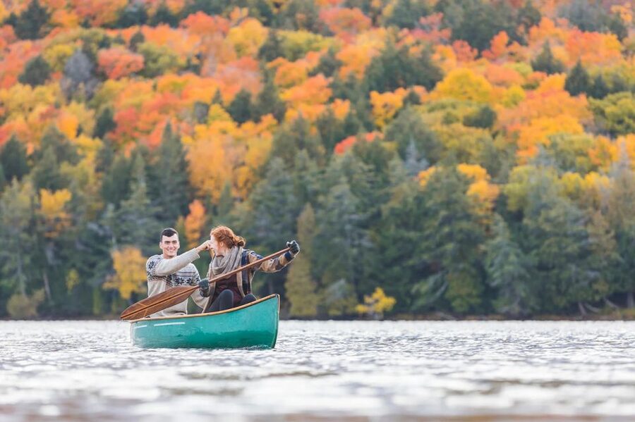 Lapland: Canoeing Trip with Reindeer and Husky Farm Tour - Husky farm and the wheel carriage ride (if the weather cooperates)