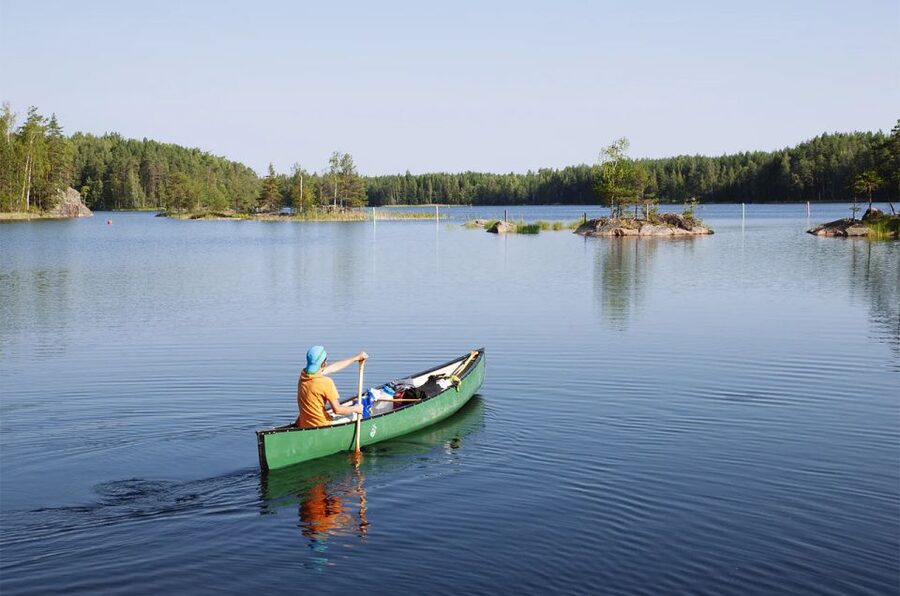 Lapland: Canoeing Trip with Reindeer and Husky Farm Tour - Reindeer farm visit: feeding time and daily-life stories