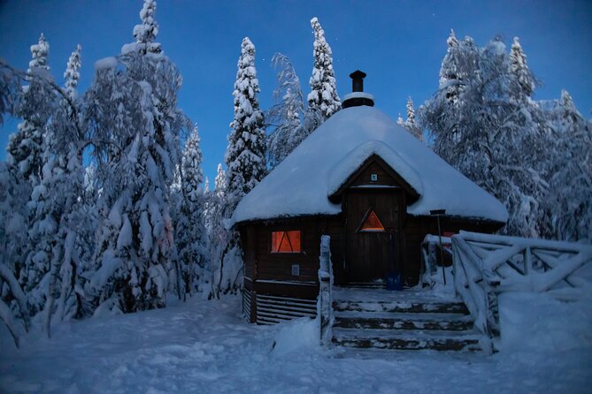 Lapland Wilderness Adventure - Explore Wild Arctic Trails - The hut break with fire warmth, when conditions allow