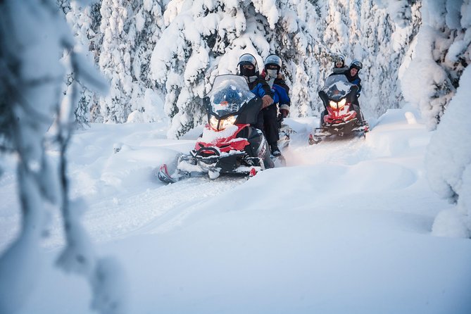 Lappish Lunch Break -Snowmobiling, ice fishing and tasty food - Who Should Book This Snowmobiling and Ice Fishing Combo