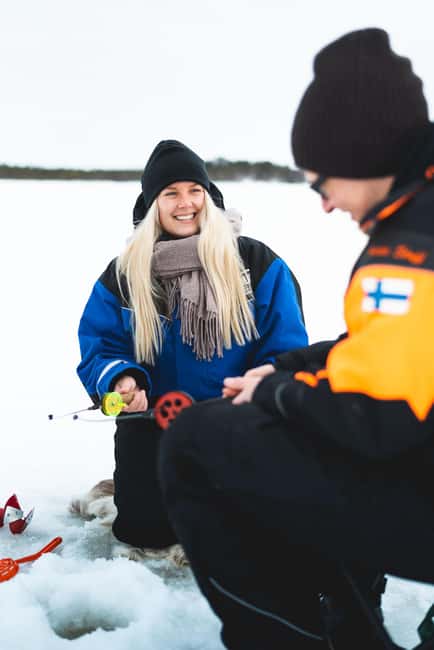 Levi: A fun Ice Fishing Experience in Levi, 3 HOURS - Drilling Through Thick Ice, What You Actually Learn