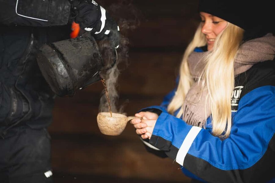 Levi: A fun Ice Fishing Experience in Levi, 3 HOURS - If You Catch Fish, You’ll Grill It by Campfire