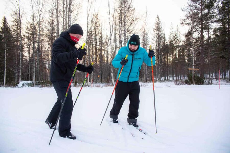 Levi: Cross-Country Skiing Experience - Levi Cross-Country Skiing in Lapland, The Real Point of the Glide