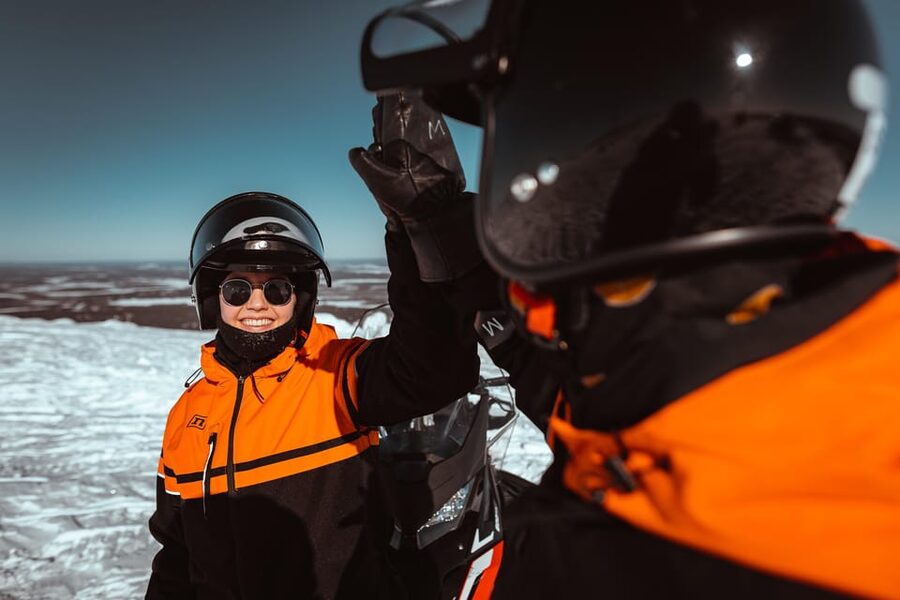Levi: Full Day Snowmobile Safari to Wilderness - Meeting Safartica in Levi and getting properly kitted up