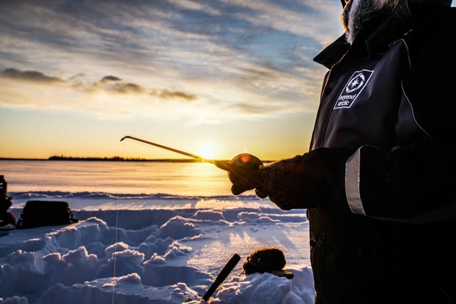 Levi: Ice Fishing on a Frozen Lake - Getting from Sirkka to the frozen lake without a headache