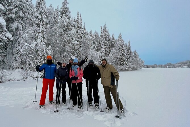 Levi: Lakeside forest snowshoeing - Meeting at Levi Tourist Office and Getting Moving