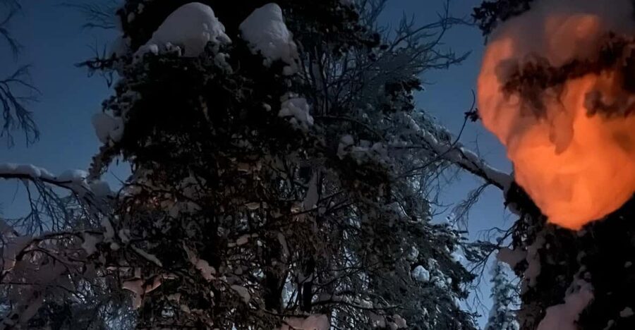 Levi: Northern Lights in Peace and Privacy - by Private Lake - What About the Cold, Really?