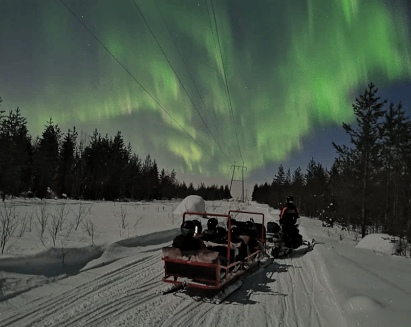 Levi: Northern Lights Sledge Ride - Timing and weather reality check for the Arctic night