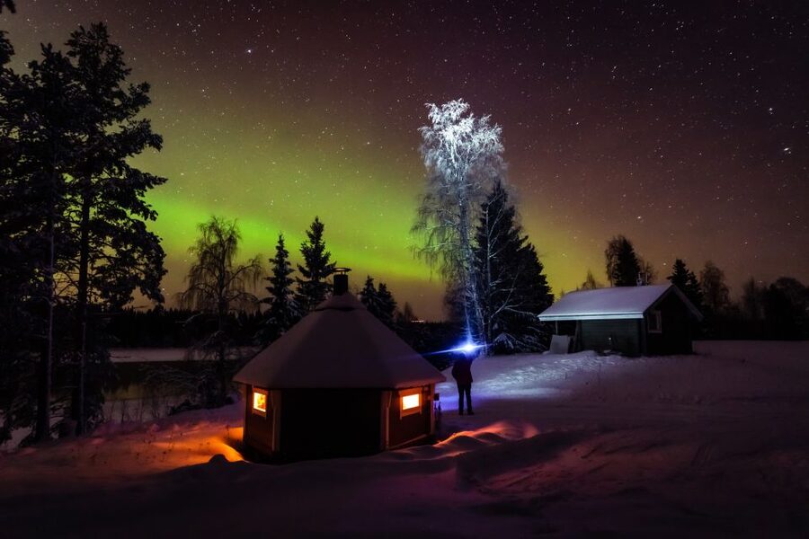 Levi: Northern Lights Tour by Minivan - Stop One, Stop Two, and What Each Location Is For
