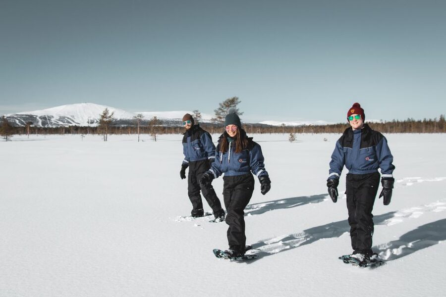 Levi: Scenic Levi Snowshoe Trip - How the 2-hour schedule works in real time