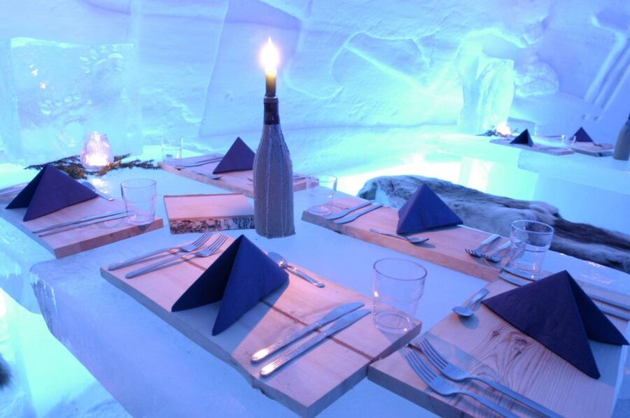 Levi: Snow Village Guided Tour - Snow Village in Lainio: ice art at Arctic scale