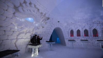 Snow Village Guided Tour