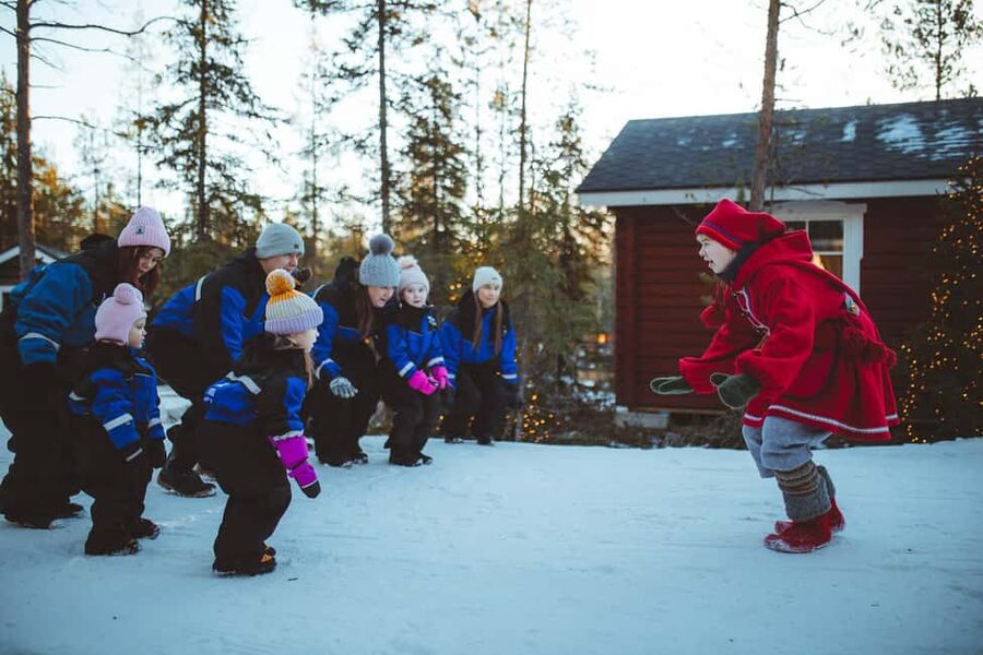 Magical Private Santa Visit, Reindeer Ride & Elf Workshops - The elf home and the workshop that keeps kids busy