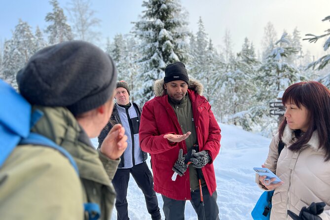 National Park Hike & Finnish Smoke Sauna Experience with Campfire Lunch - Campfire Lunch by Finnish Style Fire Pit