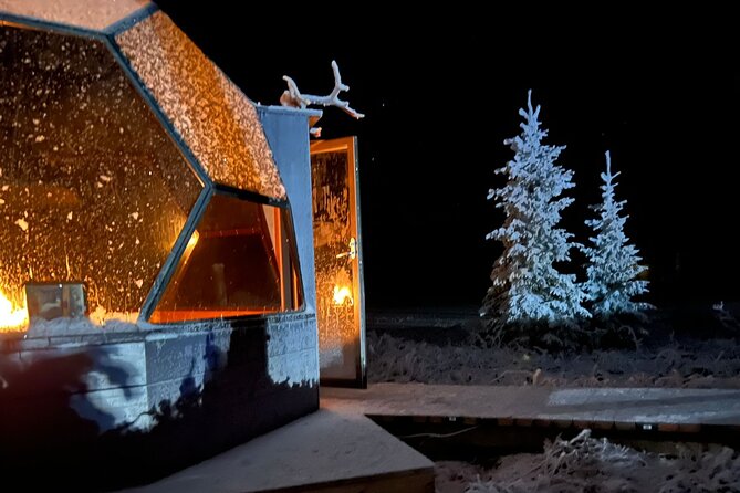 Northern Lights dinner in a Glass Igloo - Price and value at $321.13 per person