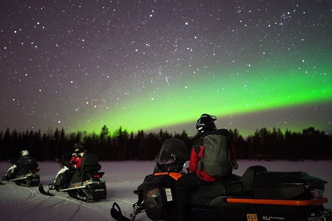 Northern Lights Snowmobile Hunt - What the 3 to 4 hours really look like
