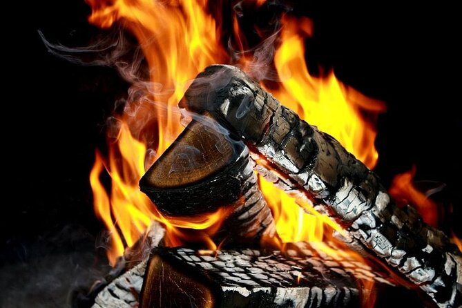 Northern Lights Snowmobile Hunt - The campfire stop: snacks, warmth, and aurora scanning