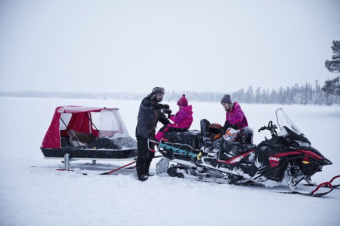 Northern Lights Snowmobile Sledge Ride in Rovaniemi - Entering the Lapland twilight: how the 3 hours actually flow
