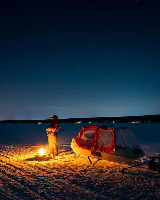 Northern Lights Tour Sleigh Ride - Sleigh rides in Lapland, but with real winter-woods quiet