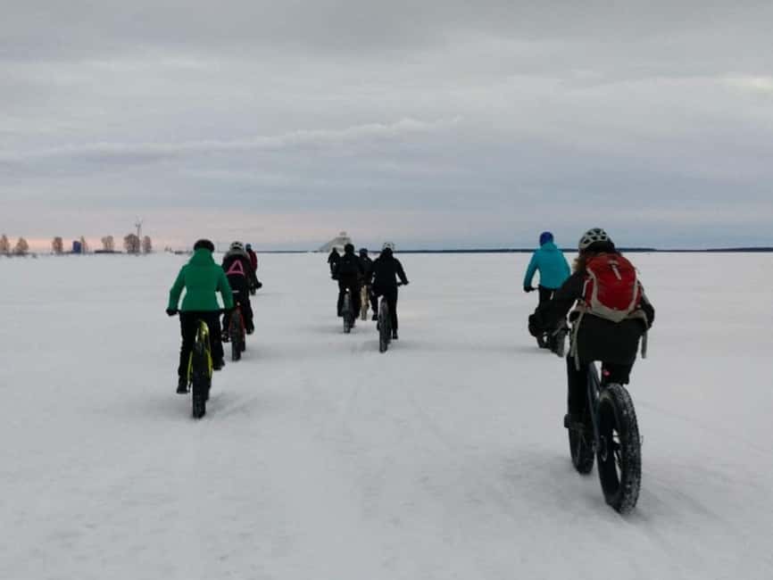 Oulu: Arctic Sea Bike Experience - Getting to the Nallikari Experience Center without stress