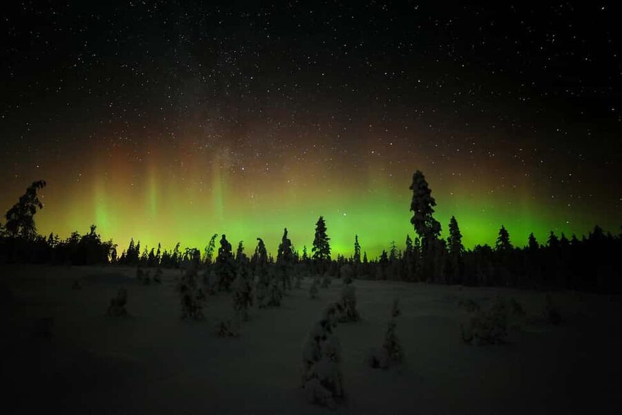 Polar Night Snowshoe Trek - Snowshoeing Lapland During the Polar Night, With Northern Lights Potential