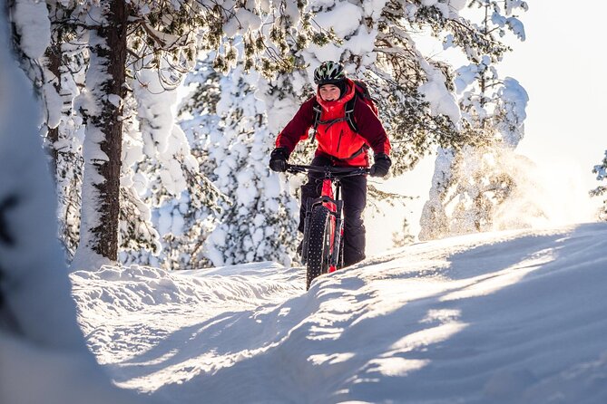 Private Electric Fat Bike Winter Tour in Rovaniemi - Tottorakka ski lift station: the view, the work, and the possible sunset