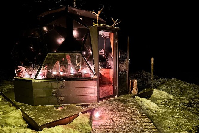 PRIVATE Glass Igloo Dinner Under Northern Lights - Who this private tour suits best