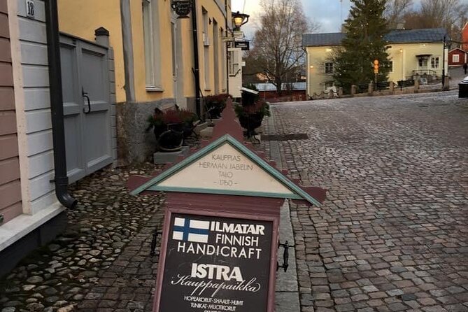 Private Helsinki Tour Highlights & Visit Porvoo City 1346 - Porvoo UNESCO in about 1 hour 20 minutes: red-ochre charm you can feel immediately