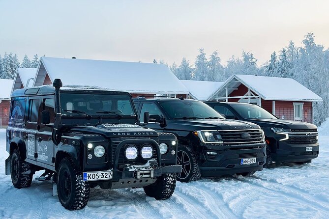 PRIVATE Northern Lights Adventure - Getting There From Rovaniemi, Pickup Included