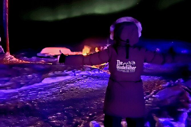 Private Northern Lights Expedition by Lapland's Experienced Team - Snow scooter time: when the lights do not show up, you still get a night