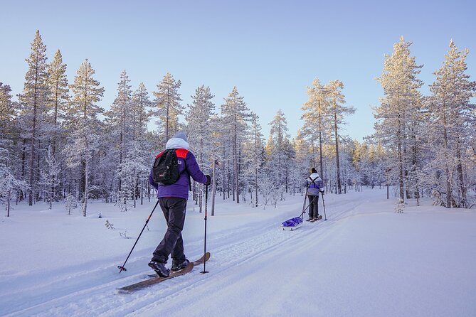 Private Snowshoe or Ski Adventure in Lapland from Rovaniemi - Reaching viewpoints and going beyond a resort ski day
