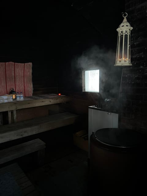 Private Traditional Sauna, Ice Dip and Dinner in the Wild - From Levi pick-up to a wilderness lake, the day actually slows down