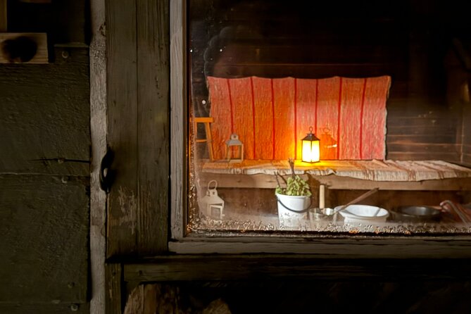 Private Traditional Sauna, Ice Dip and Dinner in the Wilderness - Riding to Lompolo and the Soma Hide Out Cabin