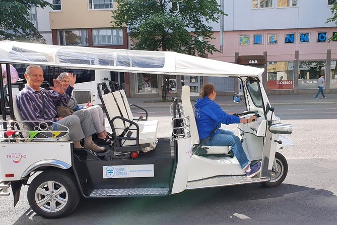Private TukTuk guided Tour in Helsinki 2,5 hrs - Helsinki Cathedral, Uspenski Cathedral, and the photo-stop rhythm