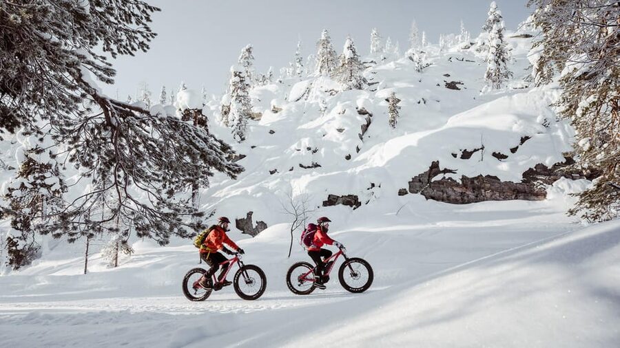 Pyhätunturi: Electric Fatbike Tour in Finnish Lapland - Using electric assist the right way (so you still feel the ride)