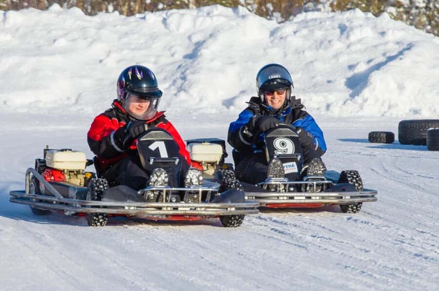 Pyhätunturi: Ice Karting Race Experience - What ice karting in Pyhätunturi really feels like
