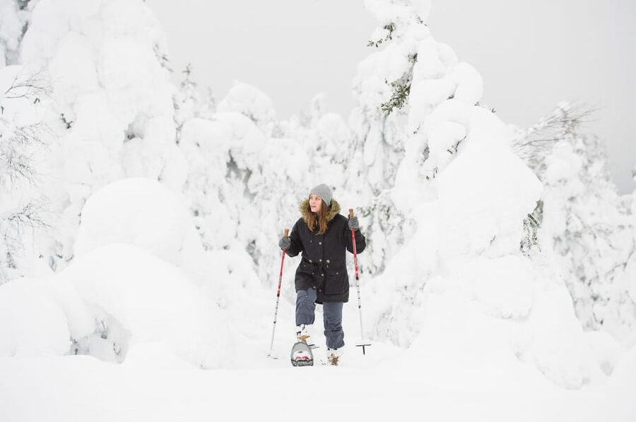 Pyhätunturi: Scenic Snowshoeing Tour in Finnish Lapland - What to wear and bring so the cold stays outside your day
