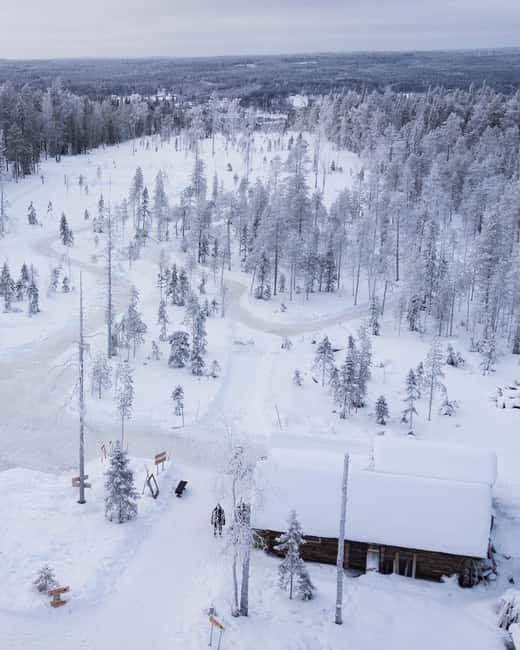 Rovaniemi: A Day Ticket to Kotatieva - Kotatieva Winter Leisure Park: 500 Meters of Ice Skating in the Forest