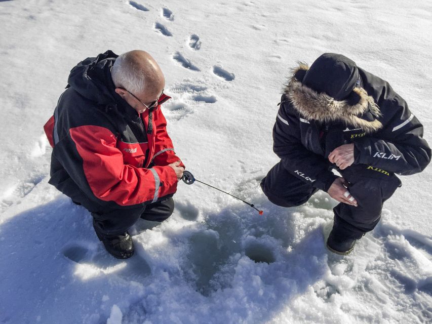 Rovaniemi: Arctic Circle Ice Fishing Experience - Weather, natural ice safety, and staying comfortable