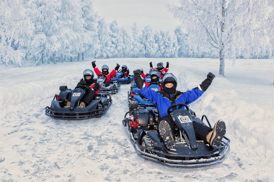 Rovaniemi: Arctic Ice Karting Tour - Rovaniemi Ice Karting: Turning Snow Into a Real Racing Track