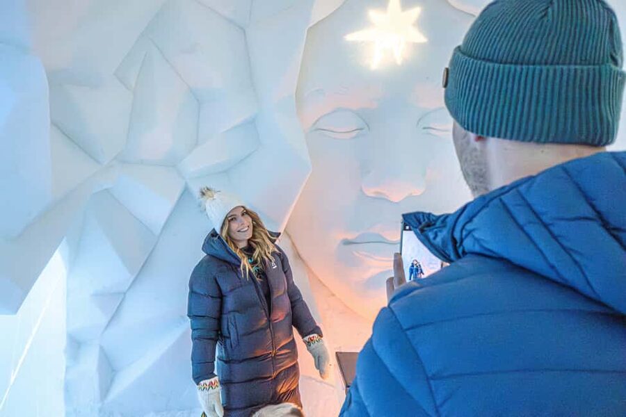 Rovaniemi: Arctic SnowHotel Tour - Lakeside kick sledding and tobogganing hill: the included snow fun