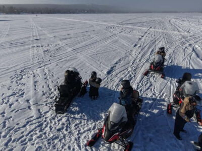Arctic Snowmobiling Ride with Local Guide