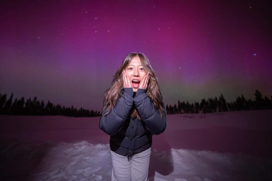 Rovaniemi: Aurora Hunt - Free Photos, 100% Guaranteed Refund - Age Limits and Family Reality Check