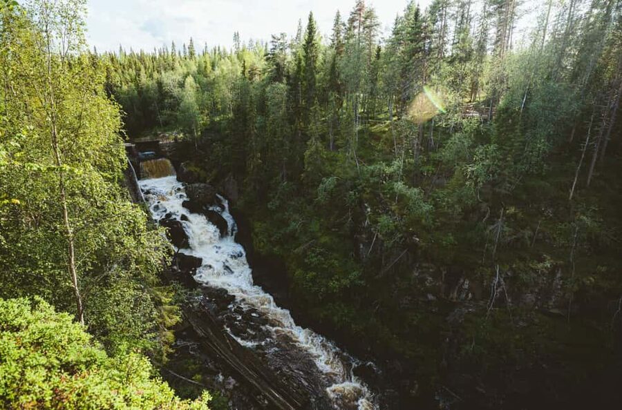 Rovaniemi: Auttiköngäs Waterfall Hike & Wilderness BBQ - The 82 km Ride Out in a 2025 Ford Tourneo 4x4