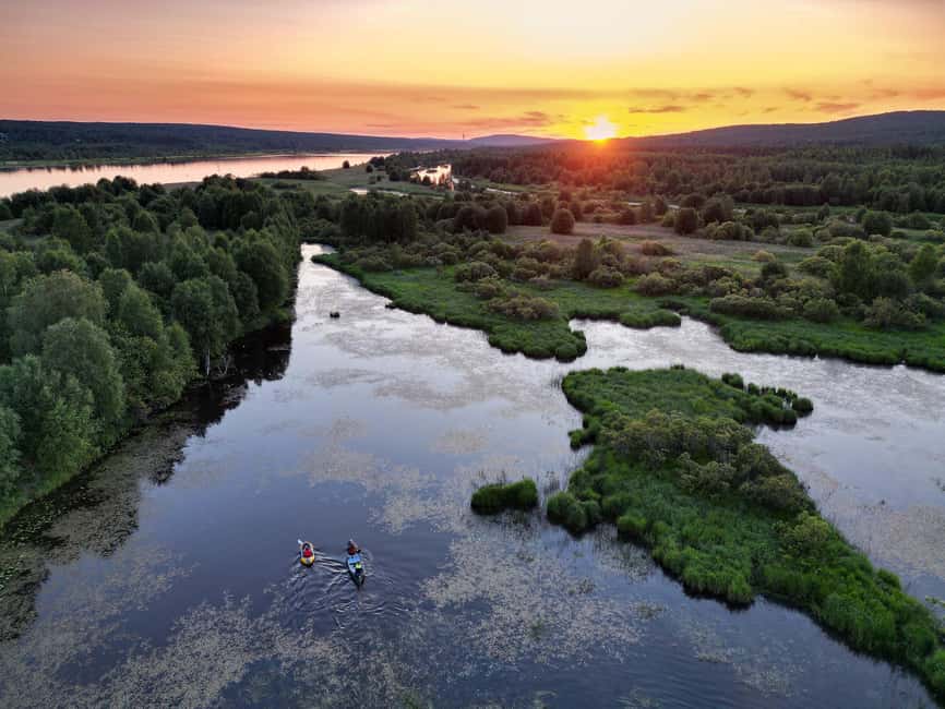Rovaniemi: Canoe Trip under the Midnight Sun - Getting there smoothly: pickup, walking option, and what to expect on arrival