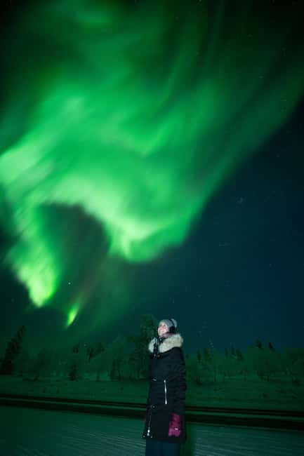 Rovaniemi: Coffee under Northern Lights & Professional Photo - The Drive: From Rovaniemi to Up to 800 km for Clear Sky Chances