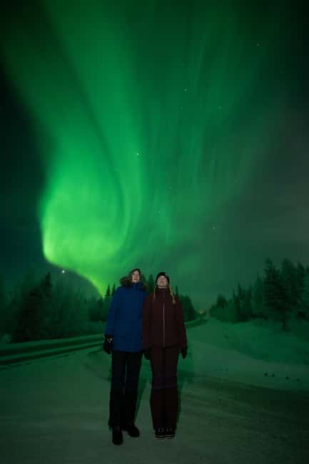 Rovaniemi: Coffee under Northern Lights & Professional Photo - How The Forecast Lesson Works, Bz and Solar Wind Made Practical